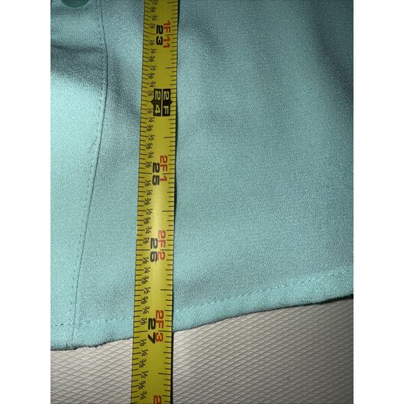 Apt 9 Mint Button Blouse Long Sleeve - XL - Picture 5 of 8